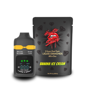 Banana Ice Cream - Mint Chip Ice Cream (I) / Banana Candy (H) - Liquid Diamonds